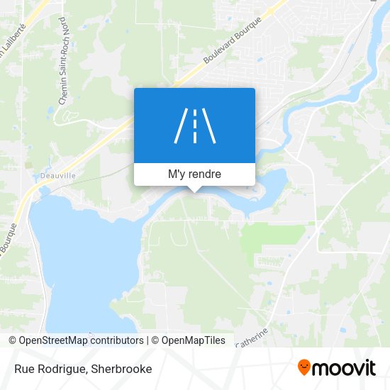 Rue Rodrigue plan