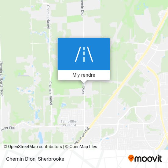Chemin Dion plan