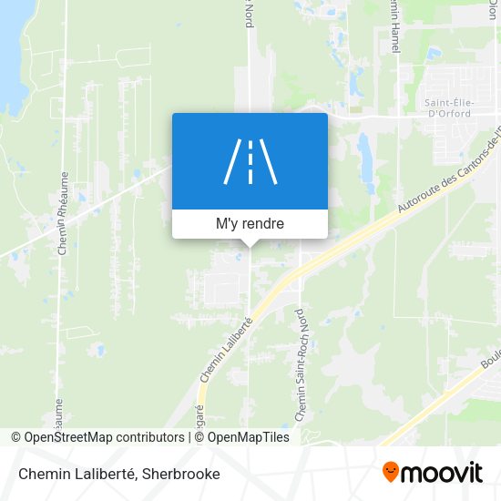 Chemin Laliberté plan