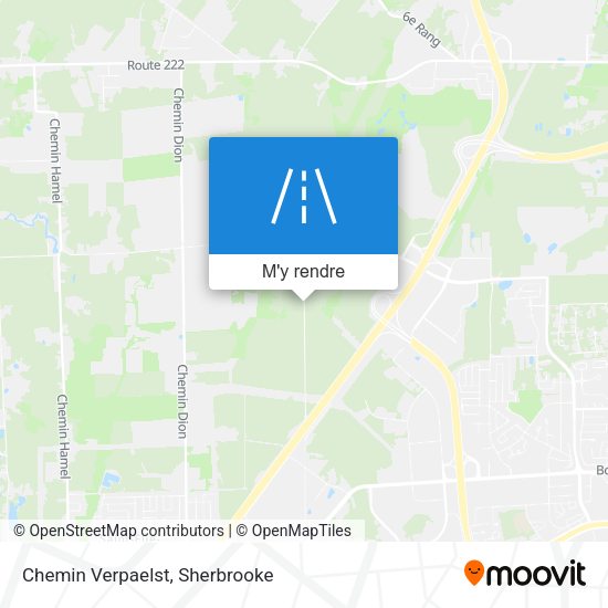 Chemin Verpaelst plan