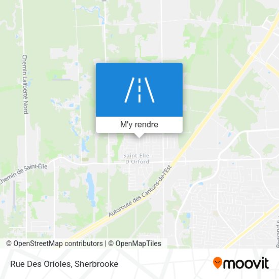 Rue Des Orioles plan