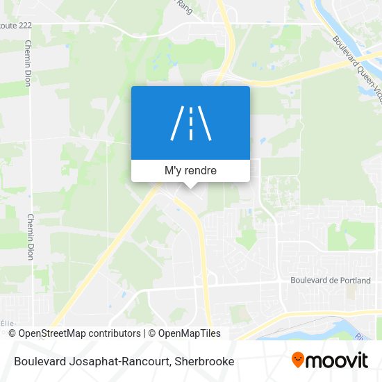 Boulevard Josaphat-Rancourt plan