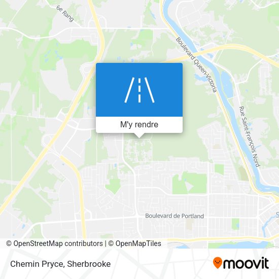 Chemin Pryce plan