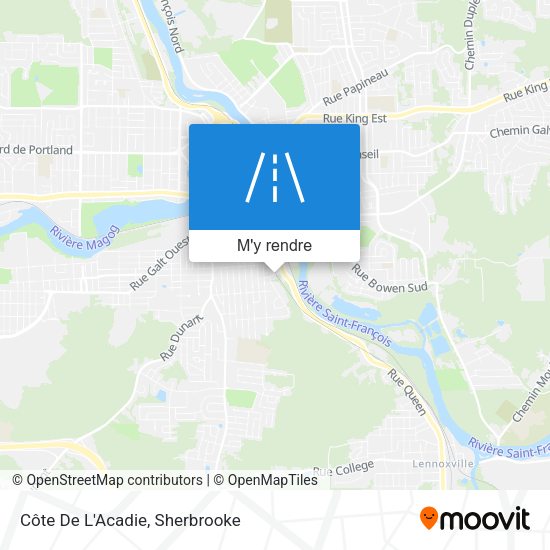 Côte De L'Acadie plan