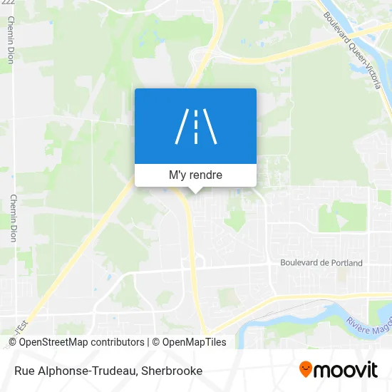 Rue Alphonse-Trudeau plan