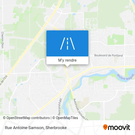 Rue Antoine-Samson plan