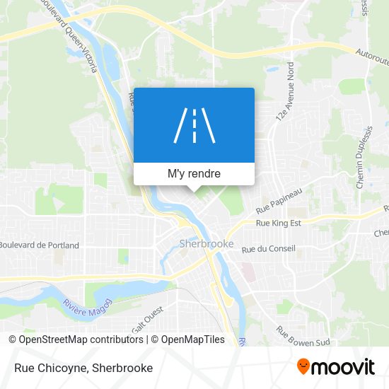 Rue Chicoyne plan