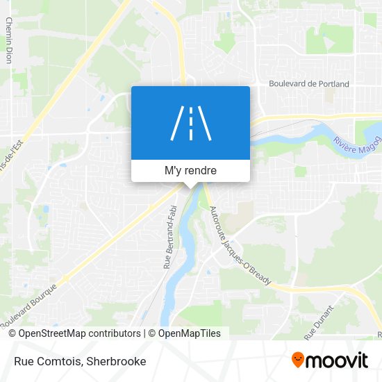 Rue Comtois plan