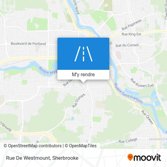 Rue De Westmount plan