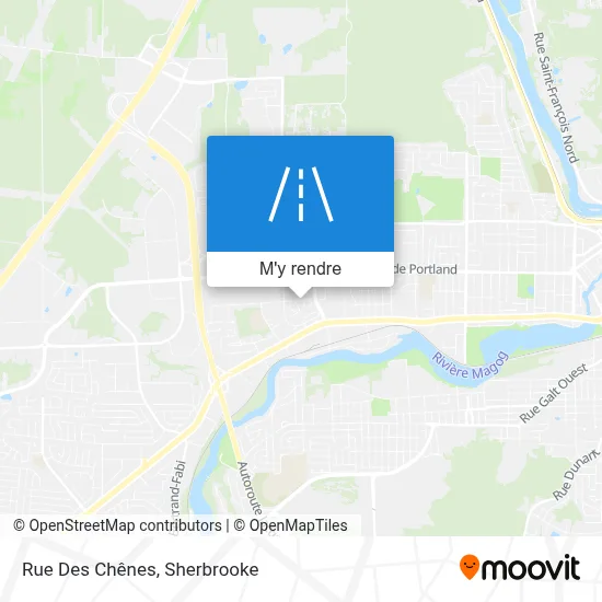 Rue Des Chênes plan