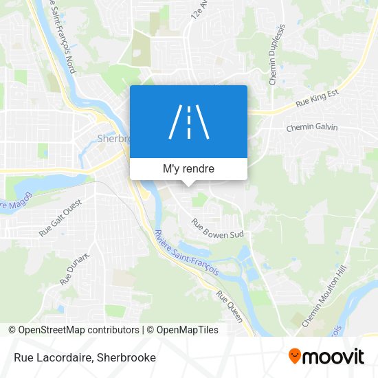 Rue Lacordaire plan