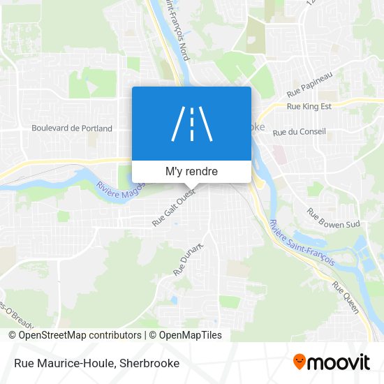 Rue Maurice-Houle plan