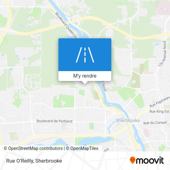 Rue O'Reilly plan