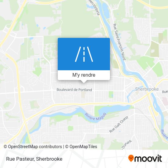 Rue Pasteur plan