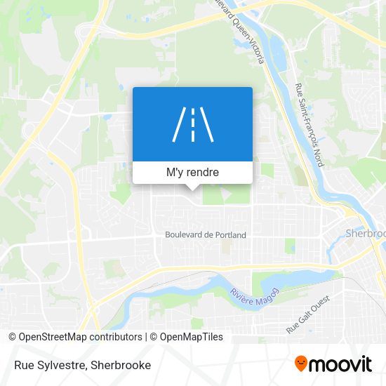 Rue Sylvestre plan