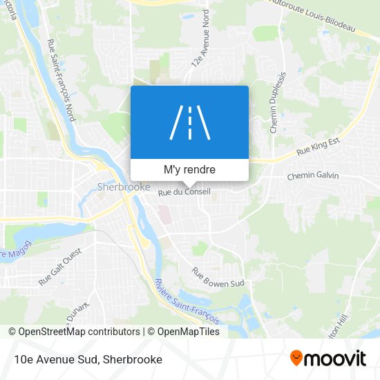 10e Avenue Sud plan