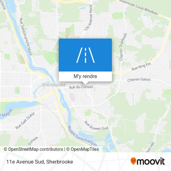 11e Avenue Sud plan