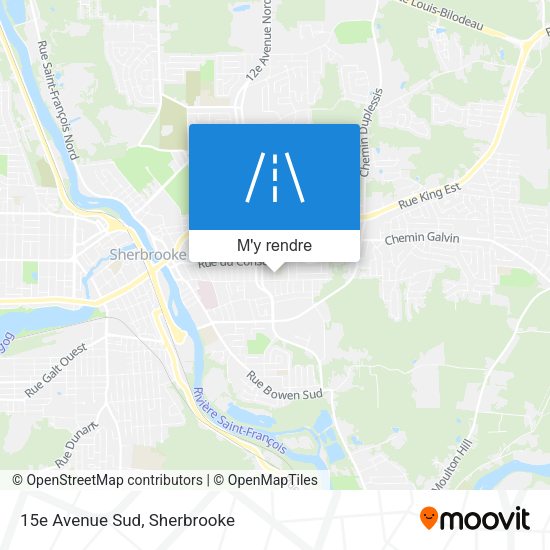 15e Avenue Sud plan