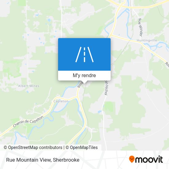 Rue Mountain View plan