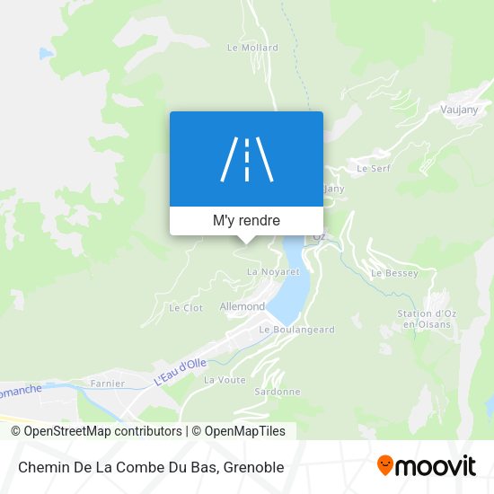 Chemin De La Combe Du Bas plan