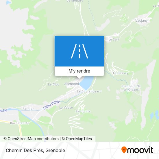 Chemin Des Prés plan