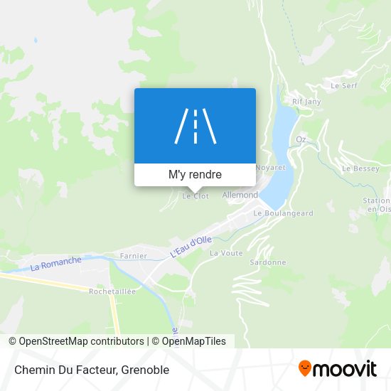 Chemin Du Facteur plan