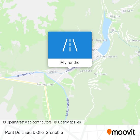 Pont De L'Eau D'Olle plan