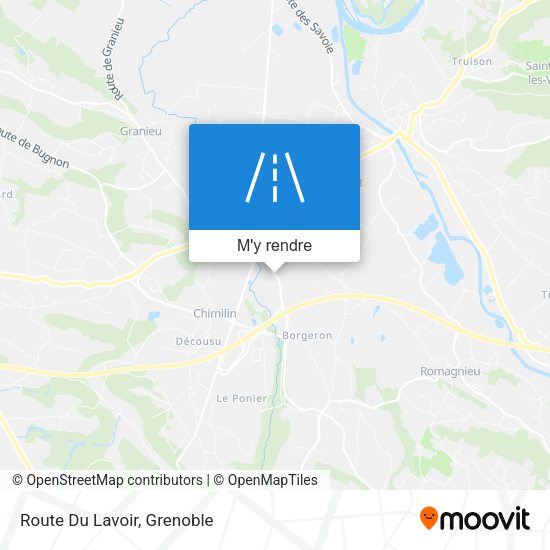 Route Du Lavoir plan