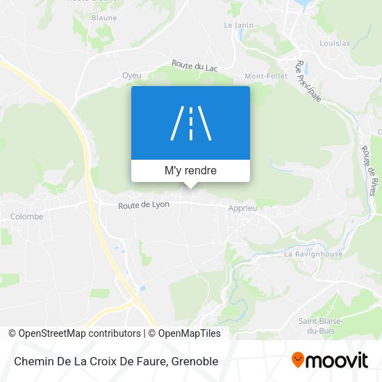 Chemin De La Croix De Faure plan