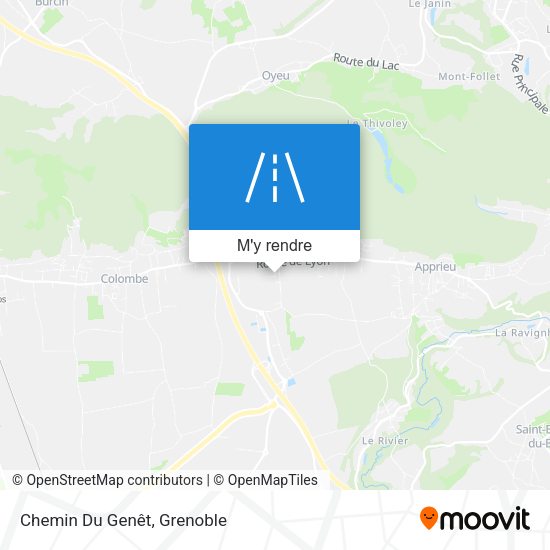 Chemin Du Genêt plan