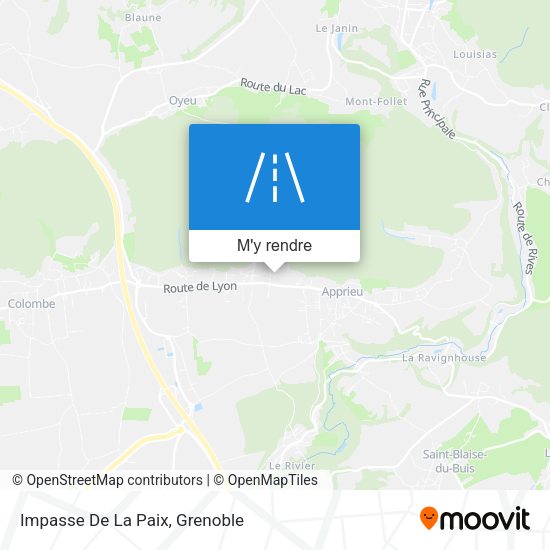 Impasse De La Paix plan