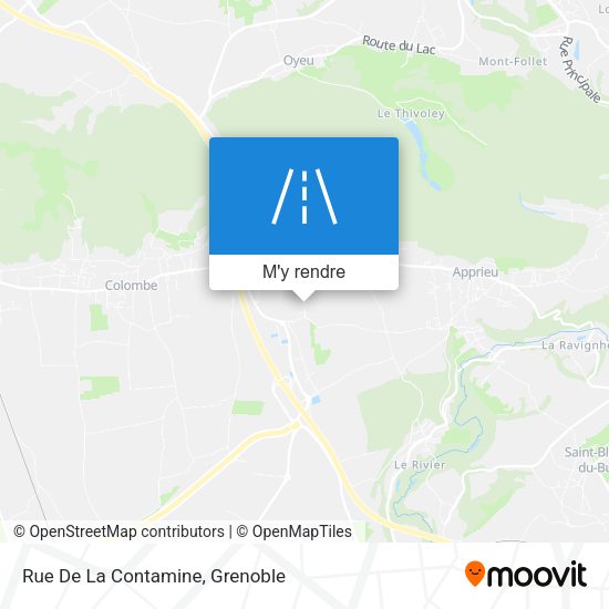 Rue De La Contamine plan