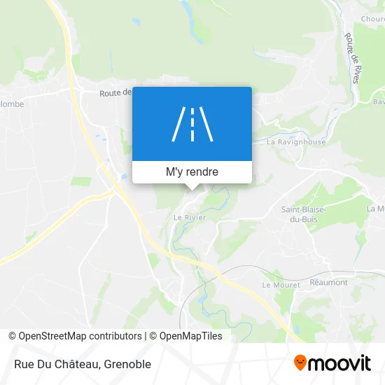 Rue Du Château plan