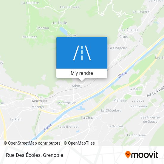 Rue Des Écoles plan