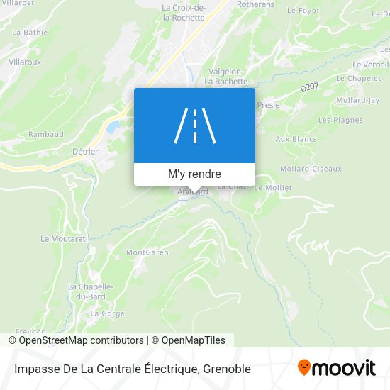 Impasse De La Centrale Électrique plan