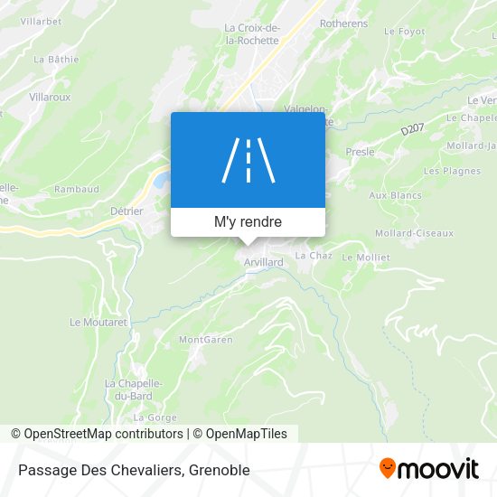 Passage Des Chevaliers plan