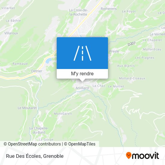 Rue Des Écoles plan