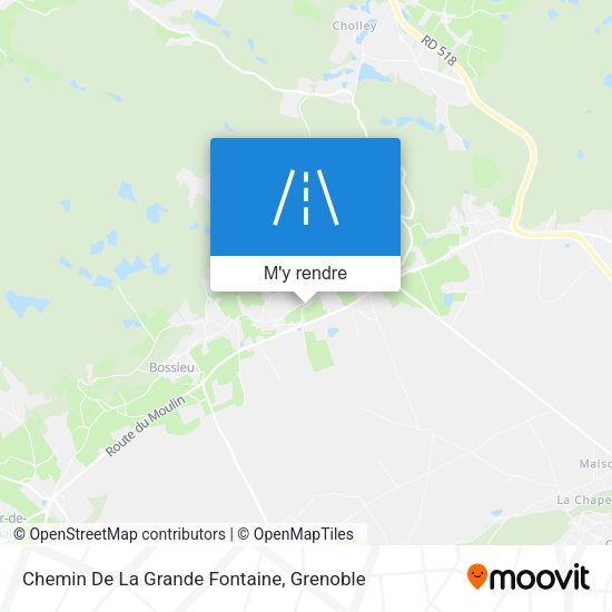 Chemin De La Grande Fontaine plan