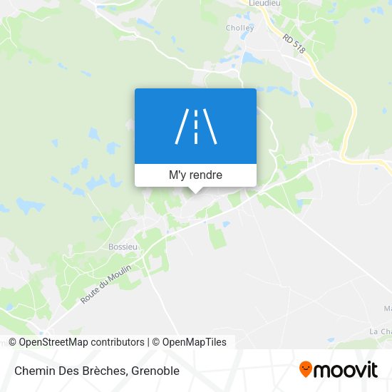 Chemin Des Brèches plan