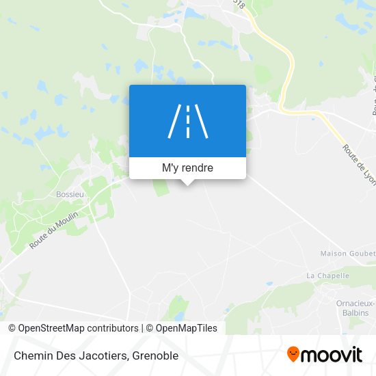 Chemin Des Jacotiers plan