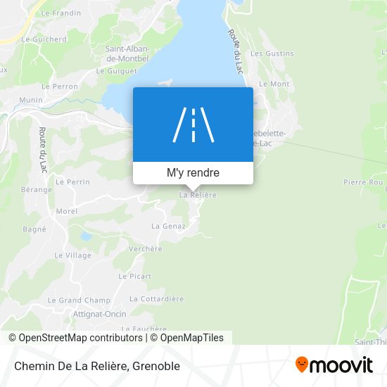 Chemin De La Relière plan