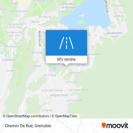 Chemin De Rué plan