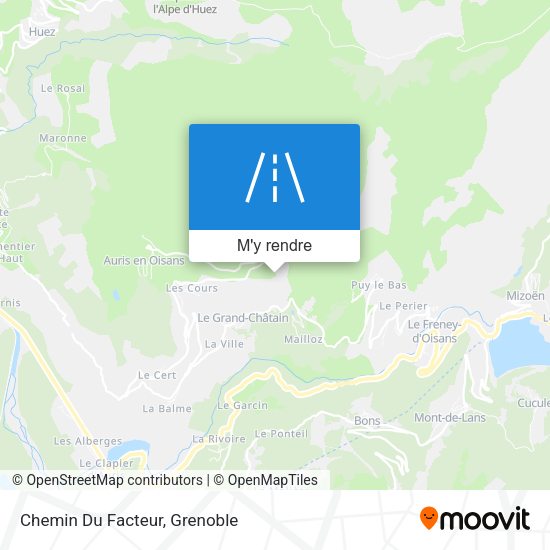 Chemin Du Facteur plan