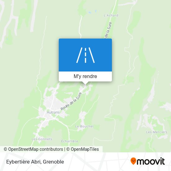 Eybertière Abri plan