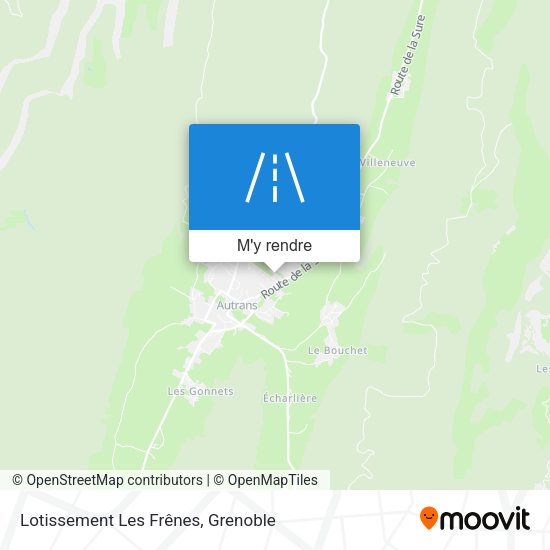 Lotissement Les Frênes plan