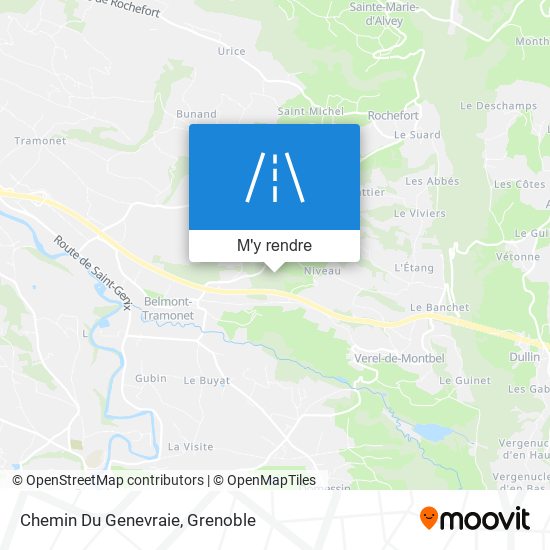 Chemin Du Genevraie plan
