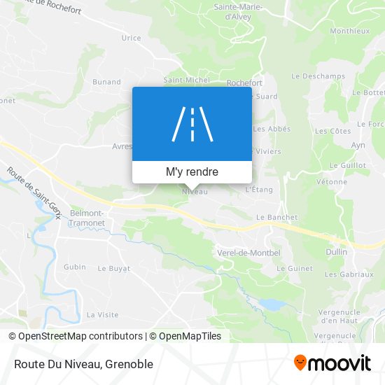 Route Du Niveau plan