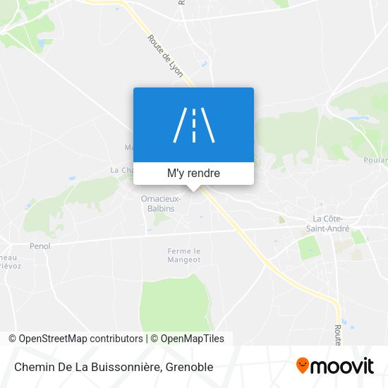 Chemin De La Buissonnière plan
