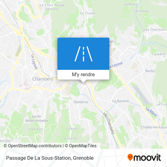 Passage De La Sous-Station plan