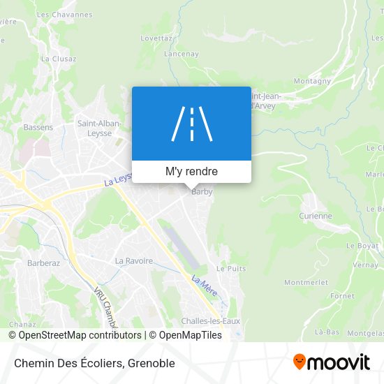 Chemin Des Écoliers plan